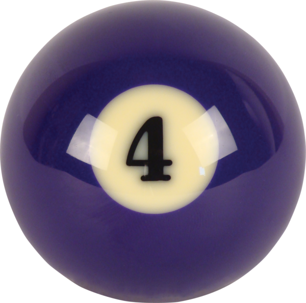 Super Aramith Pro Replacement Ball – #4 | Golden Break Billiards